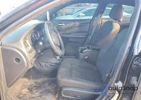 2015 Dodge Charger Police z USA, uszkodzony, nr VIN 2C3CDXAT5FH795915